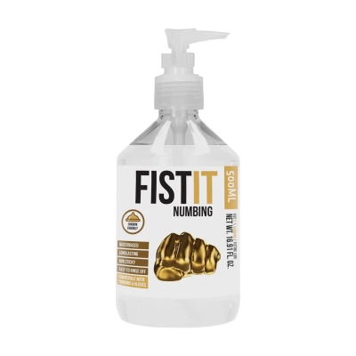 Lubrykant intymny (water-based) Fist It Professional – 500 ml, znieczulający, bezwonny