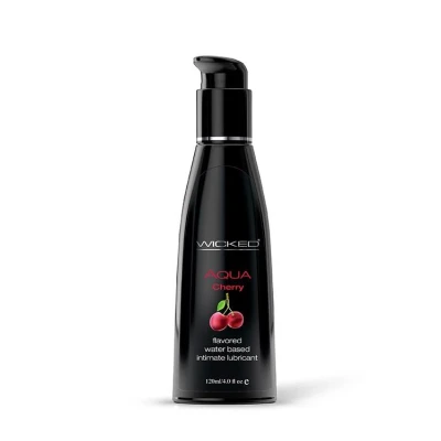 Lubrykant do ciała WICKED AQUA Cherry 120ml – lekka formuła, smakowity aromat