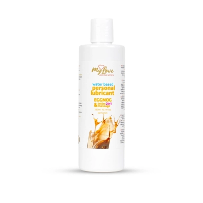 Preparat intymny i do masażu MyLove Aroma Series 2w1 wodny Eggnog 300 ml