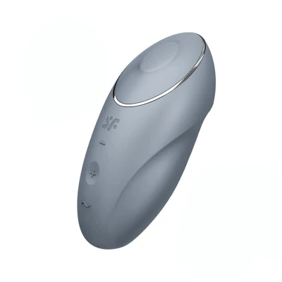 Wibrator dla kobiet Satisfyer Tap & Climax 1, silikon, 11 programów wibracji, wodoodporny