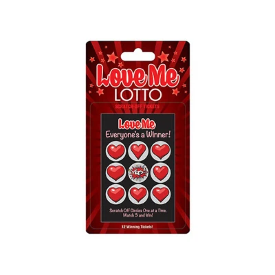 Gra erotyczna - Little Genie Love Me Lotto - 12 unikalnych zdrapek z zadaniami