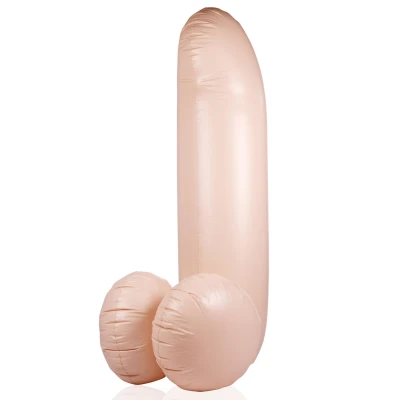 Nadmuchiwany penis PVC - 140 cm, wodoodporny, idealny na imprezy