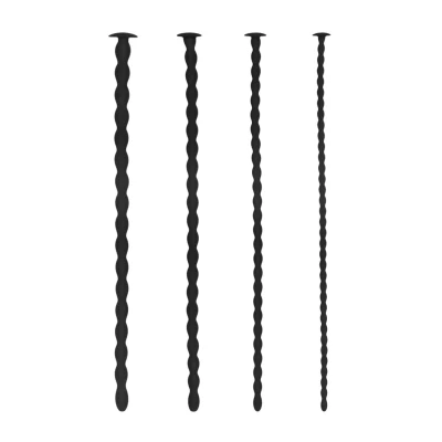 Sonda do cewki moczowej OUCH! - silikonowa, 4 szt., gładkie końcówki, do intensywnej stymulacji