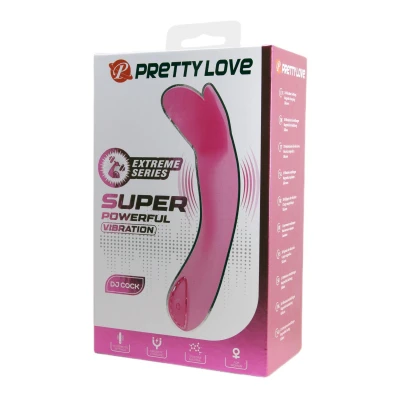 Wibrator - PRETTY LOVE, 10 funkcji wibracji, magnetyczne ładowanie USB, silikonowy