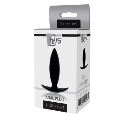 Plug analny CHEEKY LOVE, silikonowy, rozmiar XTRA SMALL, łatwy w aplikacji