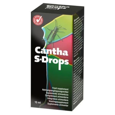 Krople potencjalne Cantha Drops Strong - Wsparcie libido, poprawa erekcji, witalność