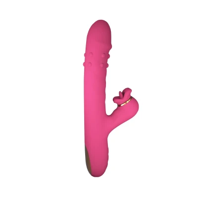 Wibrator silikonowy - 7 trybów ssania i lizania, wodoodporny IPX7, ergonomiczny