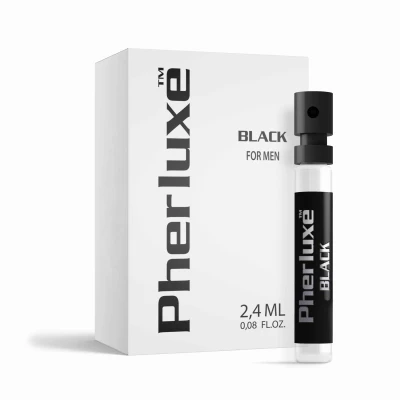 Feromony - Pherluxe BLACK dla mężczyzn 2,4 ml - zmysłowy, unikalny zapach