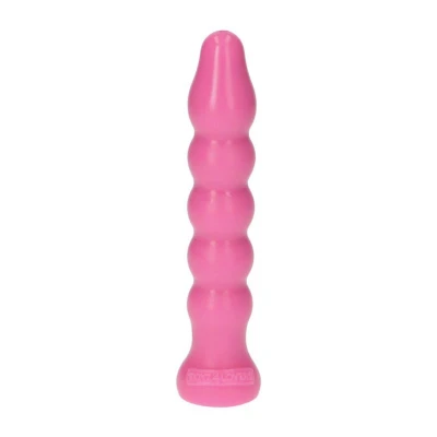 Dildo analny Gaio, 13 cm, różowy, kulkowy, przyssawka, wodoodporny