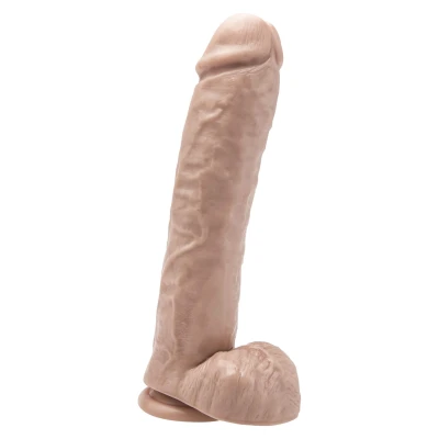 Dildo 11 cali TOYJOY, realistyczny odlew, bezftalowe PVC, kolor skóry jasny