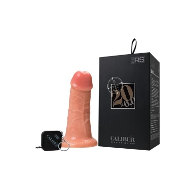 Dildo RealStick® Caliber 20cm, średnica 6cm, realistyczny, z przyssawką