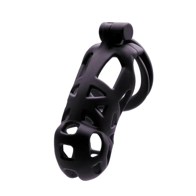 Klatka na penisa L – ABS, regulowane pierścienie 3,8–5,2 cm, z zamkiem