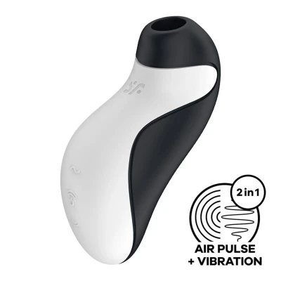 Stymulator łechtaczki Satisfyer Orca – podwójna stymulacja, dwie niezależne siły, wodoodporny