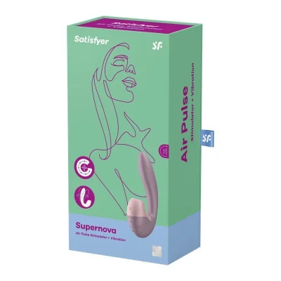 Stymulator łechtaczki Satisfyer Supernova - 2 silniki, elastyczny, magnetyczne ładowanie
