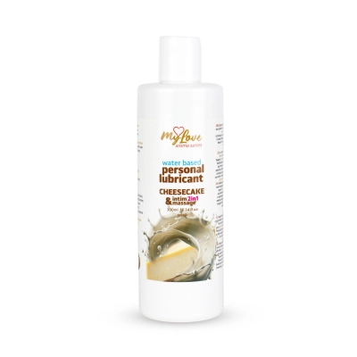 Żel intymno-masujący 2w1 MyLove Aroma Series, wodny, Cheesecake, 300 ml