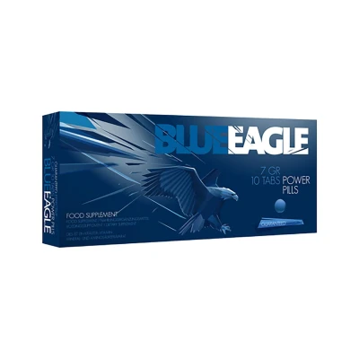 Kapsułki Stymulujące - Blue Eagle, 0,6cm, Naturalne Składniki, Wzmocnienie Erekcji