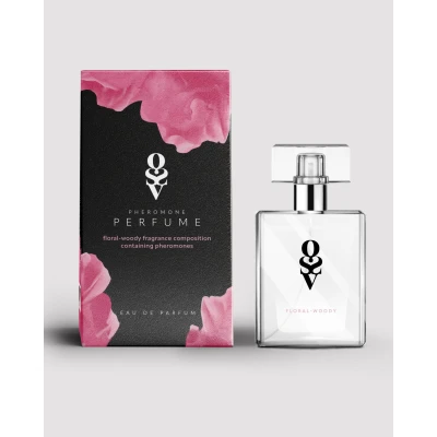 Perfumy Orientalno-drzewne OBSESSIVE 30 ml z feromonami, jaśminem, kaszmirem