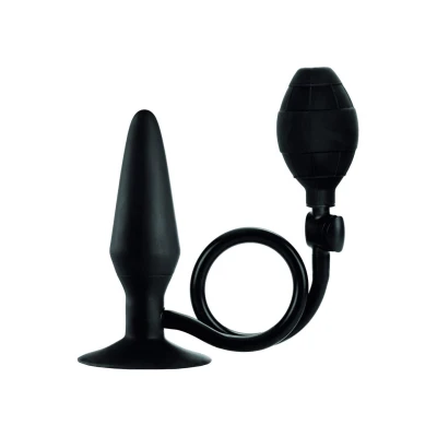 Plug analny Booty Call z przyssawką, medyczny silikon, średni, 11.5 cm długości