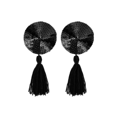 Zasłonki na sutki PARIS HOLLYWOOD - hipoalergiczne, złocone, średnica 58 mm