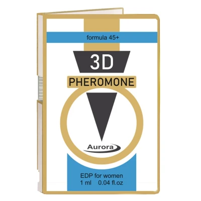 Pheromone Perfume - Feromony 3D dla kobiet 45+, 1ml, nuty jaśminu i bergamotki