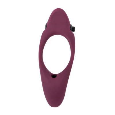 Pierścień erekcyjny Lola Games Pure Passion, hipoalergiczny silikon, wibracje z regulacją