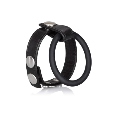 Rozszerzacz do piłek skórzanych, materiał: skóra, regulowany pasek, średnica 6 cm