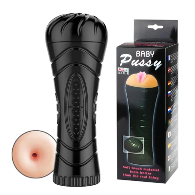 Masturbator analny BAILE - TPR, wodoodporny, ergonomiczny design