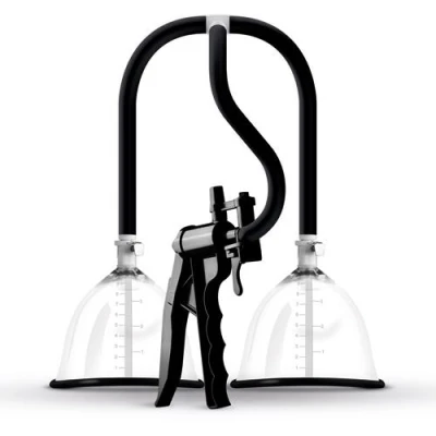 Laktator silicone SAIZ – przezroczyste miseczki, regulowana próżnia, elastyczny