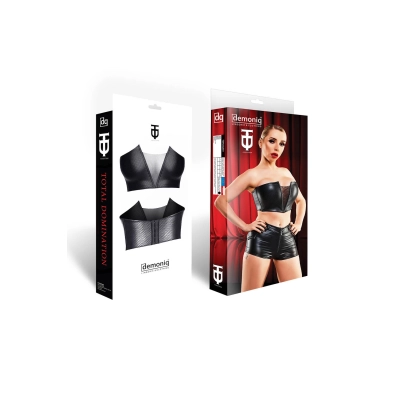 Top DEMONIQ – wetlook, siateczka, ukryte fiszbiny