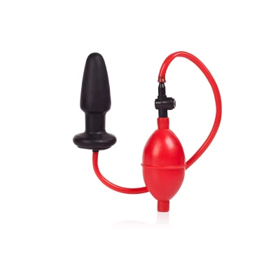 Zabawkowy plug analny COLT, rozprężający, PVC, 3,75 cm zewnętrzny, 1,25 cm długości