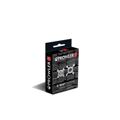 Klamra na sutki Prowler RED, 4-stronna regulacja, stal nierdzewna, komfortowa