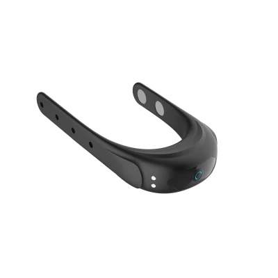 Wibrujący pierścień na penisa, regulowany silikonowy, 5 trybów wibracji, wyjątkowy komfort