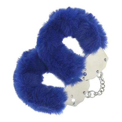 Kajdanki aromatyczne - Navy, materiał: żelazo, akryl; długość: 24,2cm, wzmocniona konstrukcja