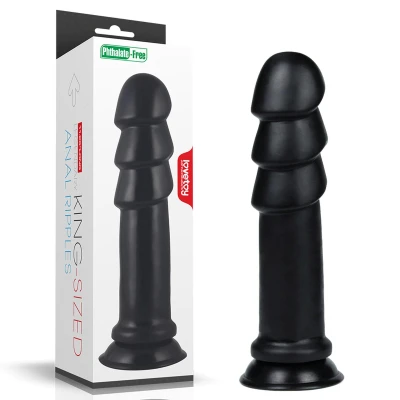 Zabawka analna King Size, LoveToy – Długość 28,5 cm, Średnica 5,6-7 cm, PVC