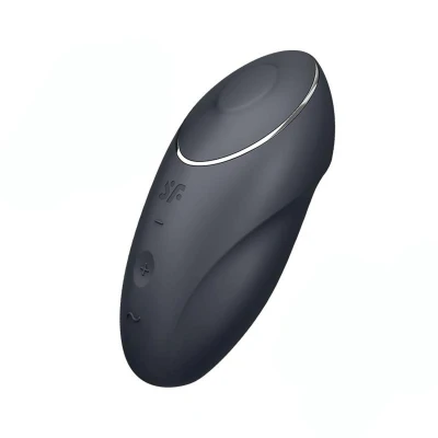 Stymulator łechtaczki Satisfyer Tap & Climax 1, silikon, 11 programów wibracji i stukania