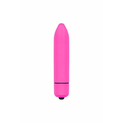 Wibrator punktowy Pink Vibro Mini Bullet – 10 trybów, zasilanie AAA, 9 cm