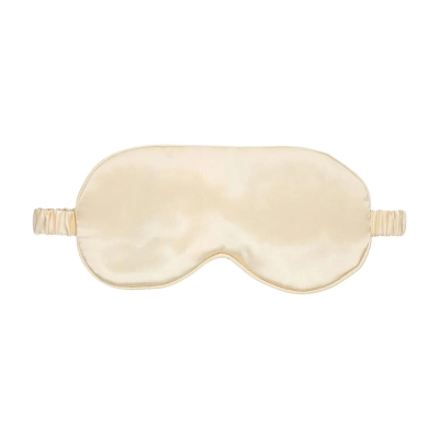 Opaska na oczy Satin - Gold | Materiał: elastan/poliester, miękka, elastyczna