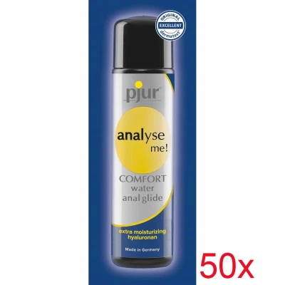 Żel analny - pjur analyse me! Comfort glide 2 ml, nawilżający, bezwonny, długotrwały