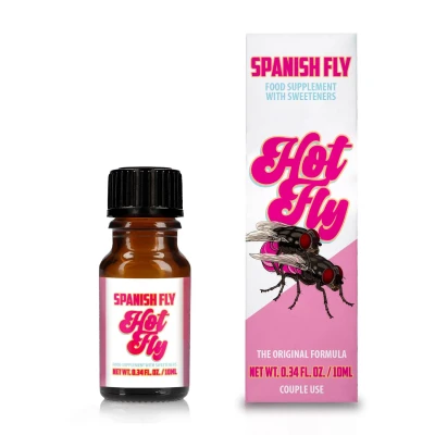 Suplement diety - Spanish Fly - Hot Fly 10 ml, z L-Argininą i Cynkiem, wspiera testosteron