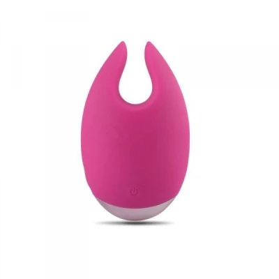 Stymulator łechtaczki Clit Shell, silikonowy, elastyczny, wibracyjny, akumulatorowy