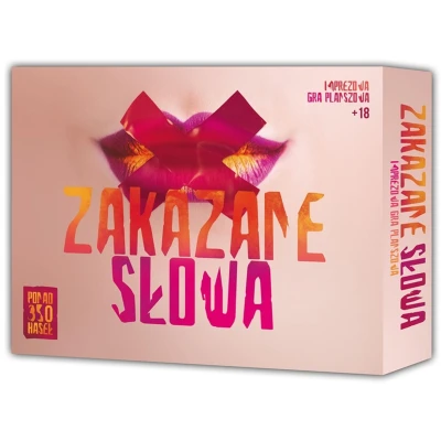 Gra towarzyska "Zakazane Słowa - Edycja Imprezowa" z 350 hasłami i czasomierzem