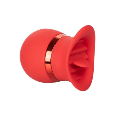 Masażer intymny French Kiss Sweet Talker, silikonowy, wodoodporny, 12 funkcji wibracji