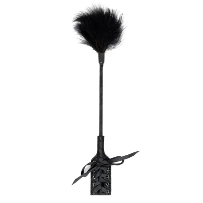 Piórko do pieszczot Fetish B-Series, długość 41 cm, idealne do BDSM i gry wstępnej