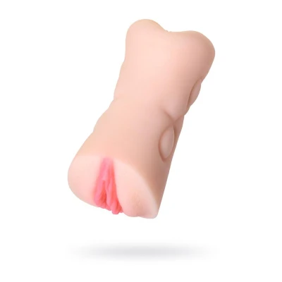 Masturbator Rich Fruit - SoftSkin, podwójne wejście, długość 16cm