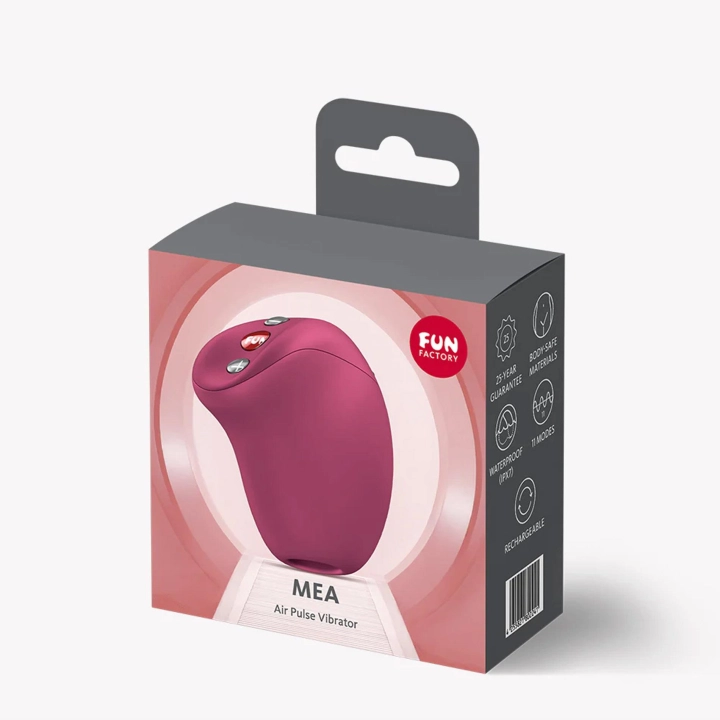 Stymulator łechtaczki MEA – 11 programów fal ciśnieniowych, IPX7, USB-C