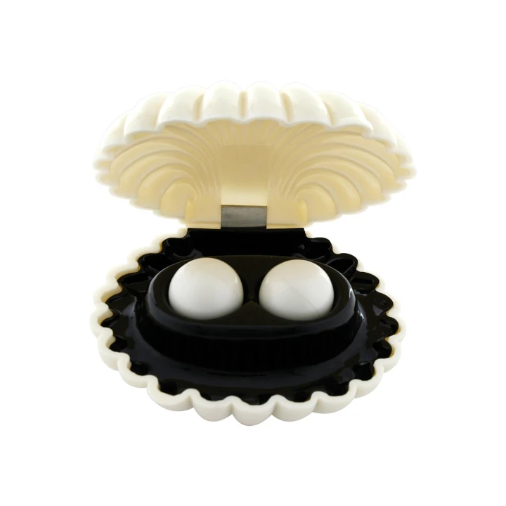 Kulki dopochwowe PLEASURE PEARLS - wodoodporne, stymulujące, ABS