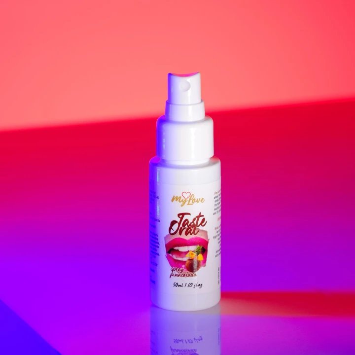 Spray oralny MyLove Taste 50ml - Pinacolada, intensywny smak, nawilżający efekt