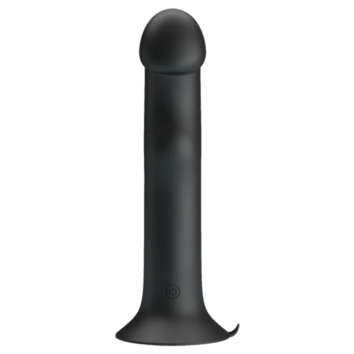Dildo PRETTY LOVE - Murray, Silikon, 12 funkcji wibracji, przyssawka