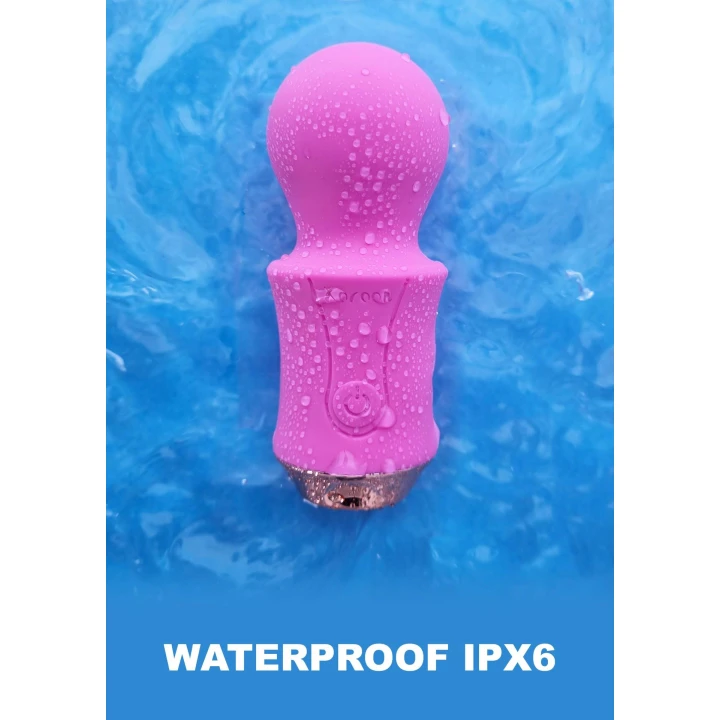 Różdżka do masażu, XOCOON Traveller Wand, silikon, 6 wzorów wibracji, wodoodporna