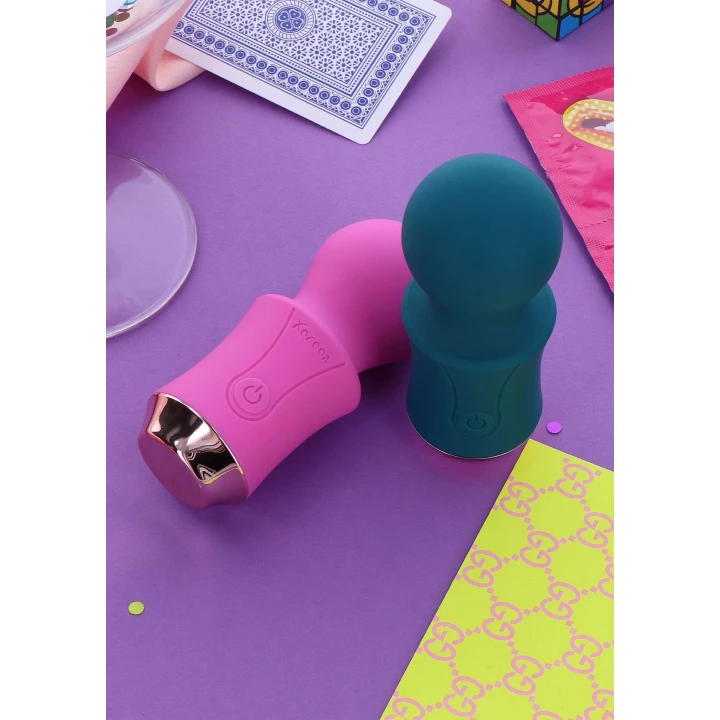 Różdżka do masażu, XOCOON Traveller Wand, silikon, 6 wzorów wibracji, wodoodporna
